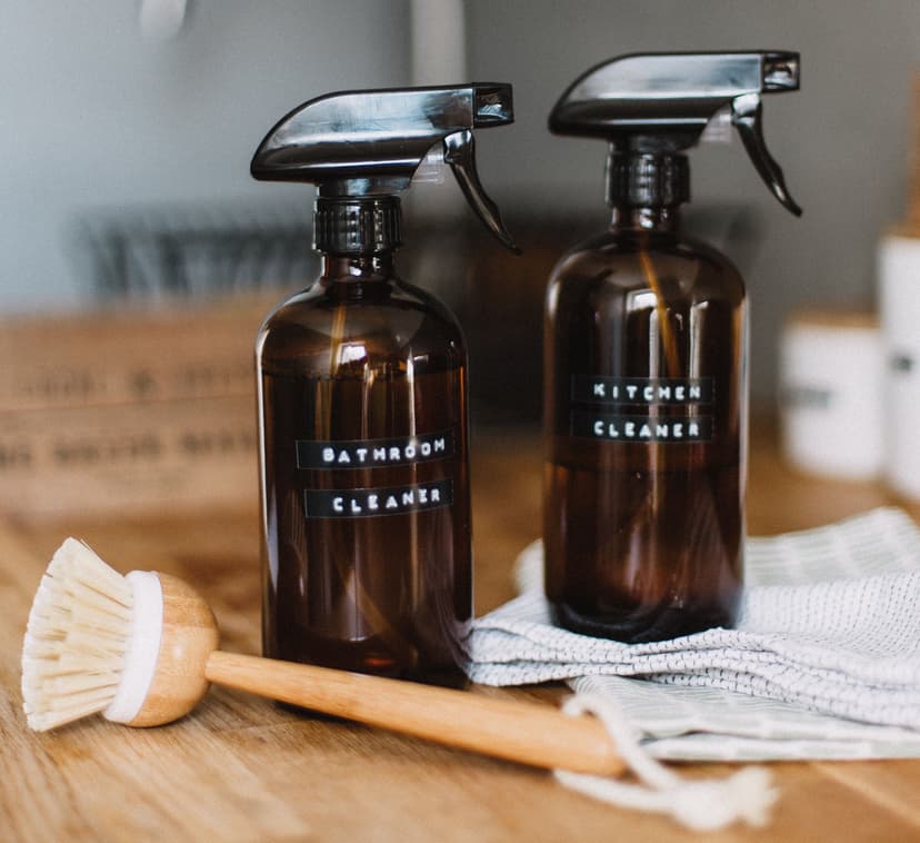 spring cleaning supplies